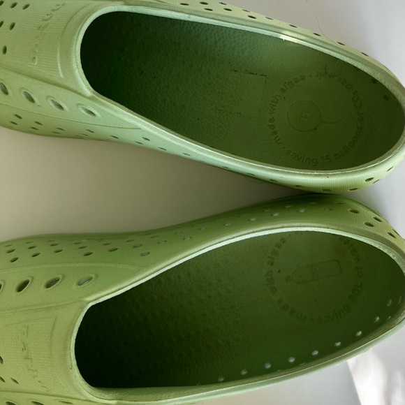 Native Shoes Men’s 11 Jefferson Bloom Celtuse Green Light Foam Sneakers - Picture 8 of 9